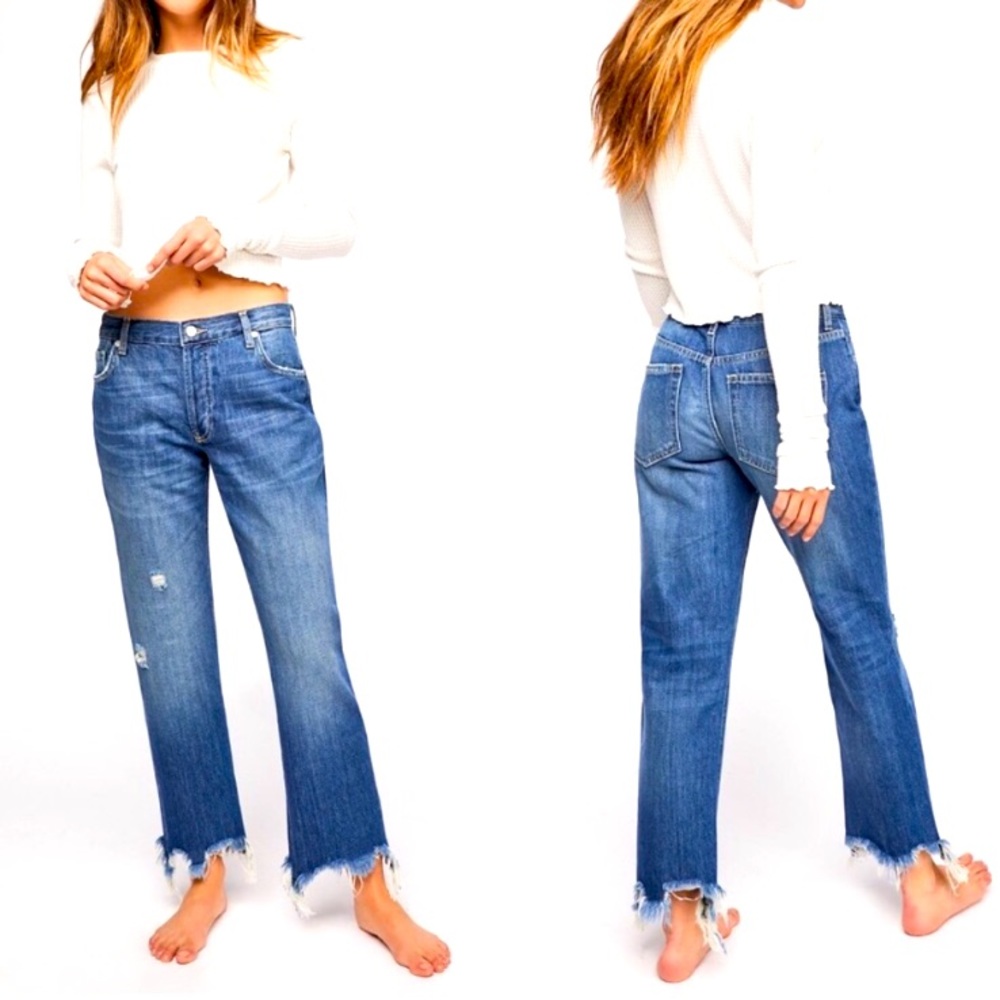 Free People Maggie Regular Low Rise Jeans 27